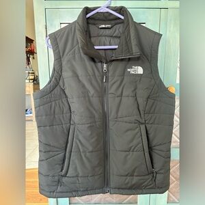 The North Face Women’s Black Puffer Vest (similar to Aconcagua line)